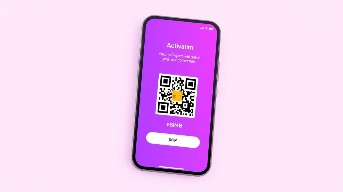 Активация eSIM Drimsim по QR-коду и зачисление бонуса +7€ на баланс